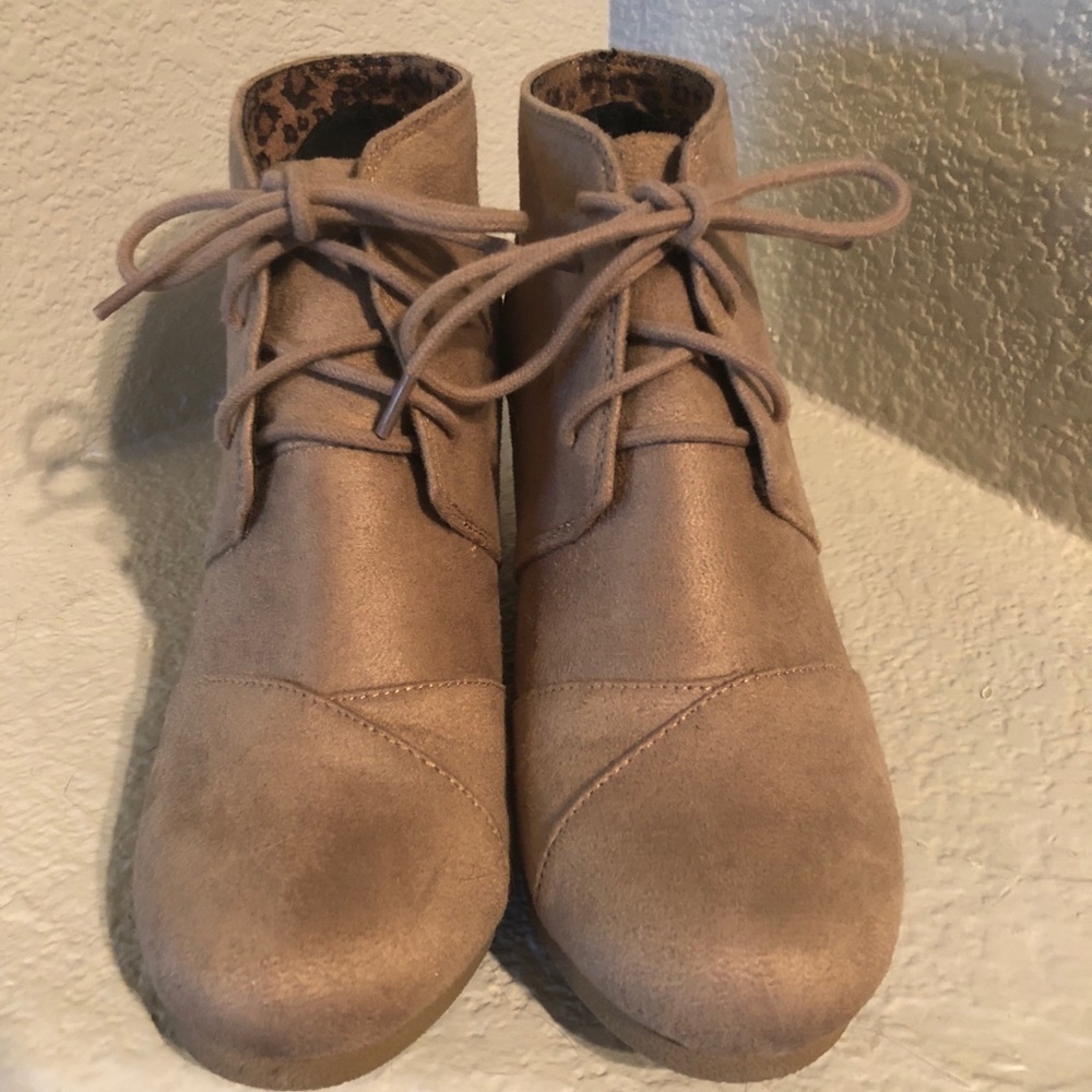 Suede Booties